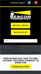 Mobile Screenshot of beacontransport.net